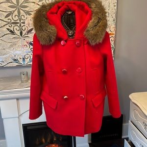 I wore this coat once. It’s stunning! I just don’t dress up very often.